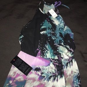 Bebe multicolored maxi dress